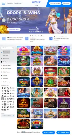 l'application et interface CASINO CLIC